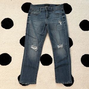 Banana Republic Girlfriend Cropped Jeans